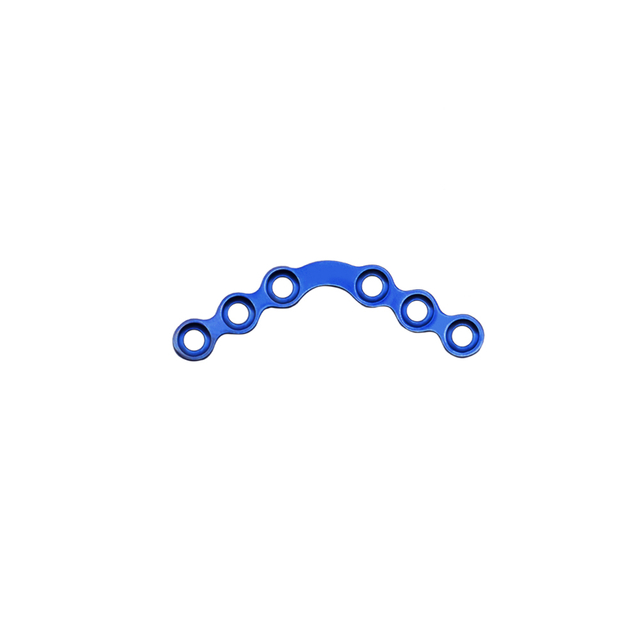 2.0mm 120 ° arc qufulka saxanka maxillofacial
