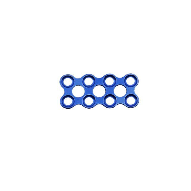 Piastra di bloccaggio rettangolo da 2,0 mm piastra maxillofaciale