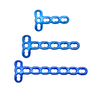 2.4 mm Mini T Locking Plate