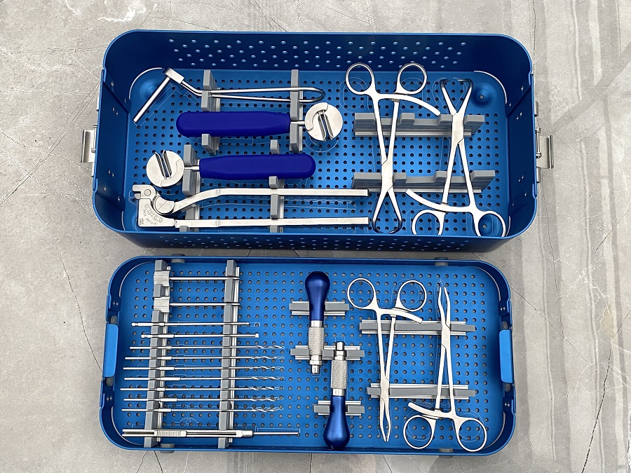 Rib Reconstruction Locking Plate Instrument Set