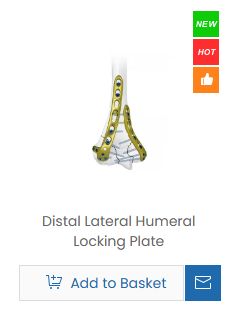 Distal Lateral Humeral Locking Plate